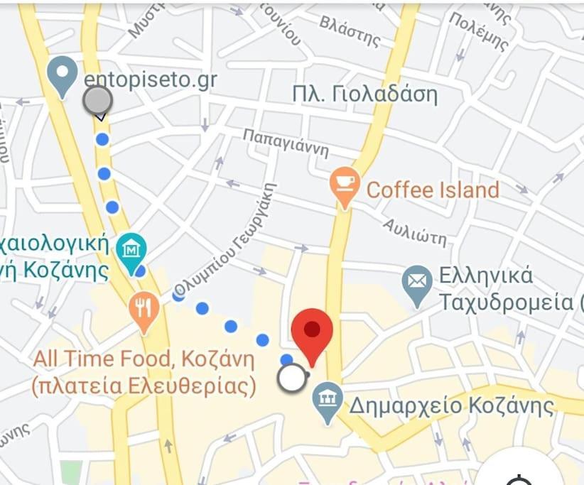 Evaggelia'S Apartments 1 Διαμονή Στο Κέντρο Kozani Exteriér fotografie
